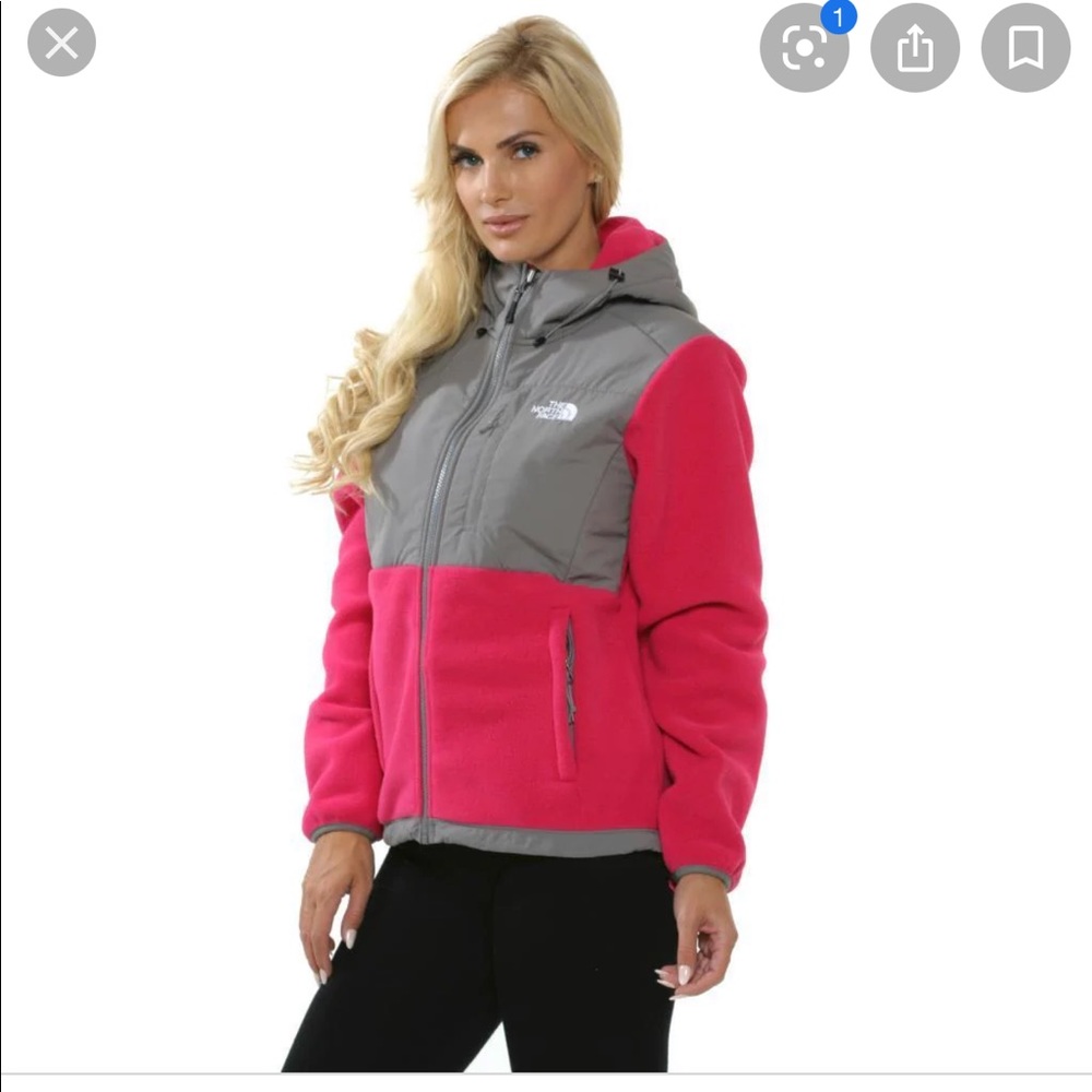 North face Denali jacket with hood